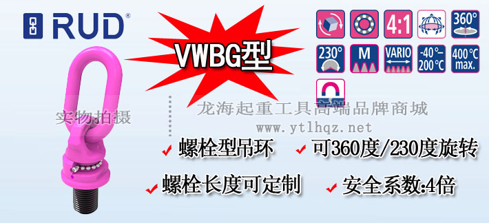 VWBG型路德萬向旋轉吊環(huán)